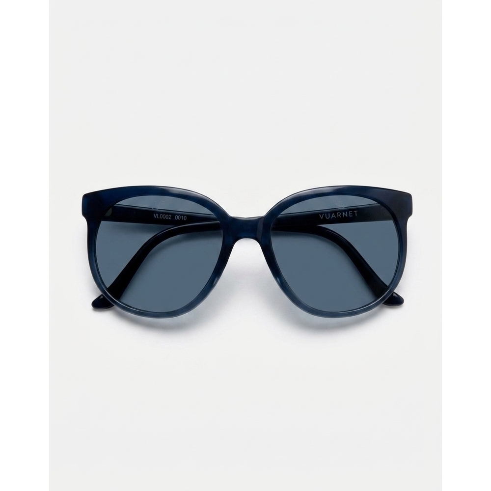 NEW VUARNET unisex butterfly sunglasses in blue